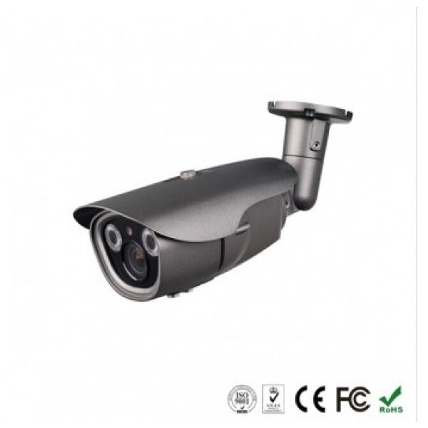 Camara IP POE 3Mpx IR25m IP67 Metal Onvif Exterior P2P