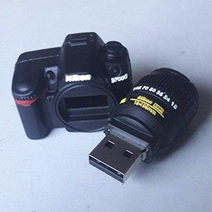 Pendrive Mminiatura Nikon D7000 + Lente 18-105 8 GIGAS