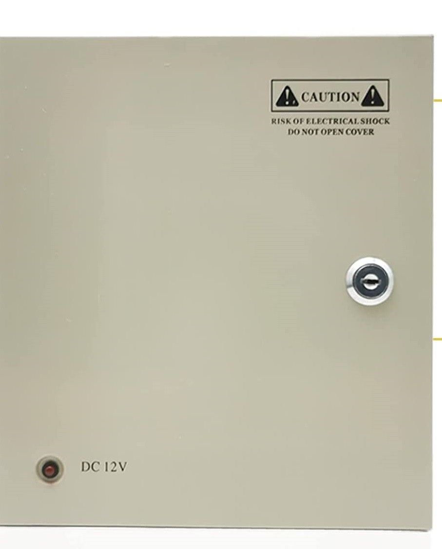 Fuente de Poder 12V 15A - 9 salidas