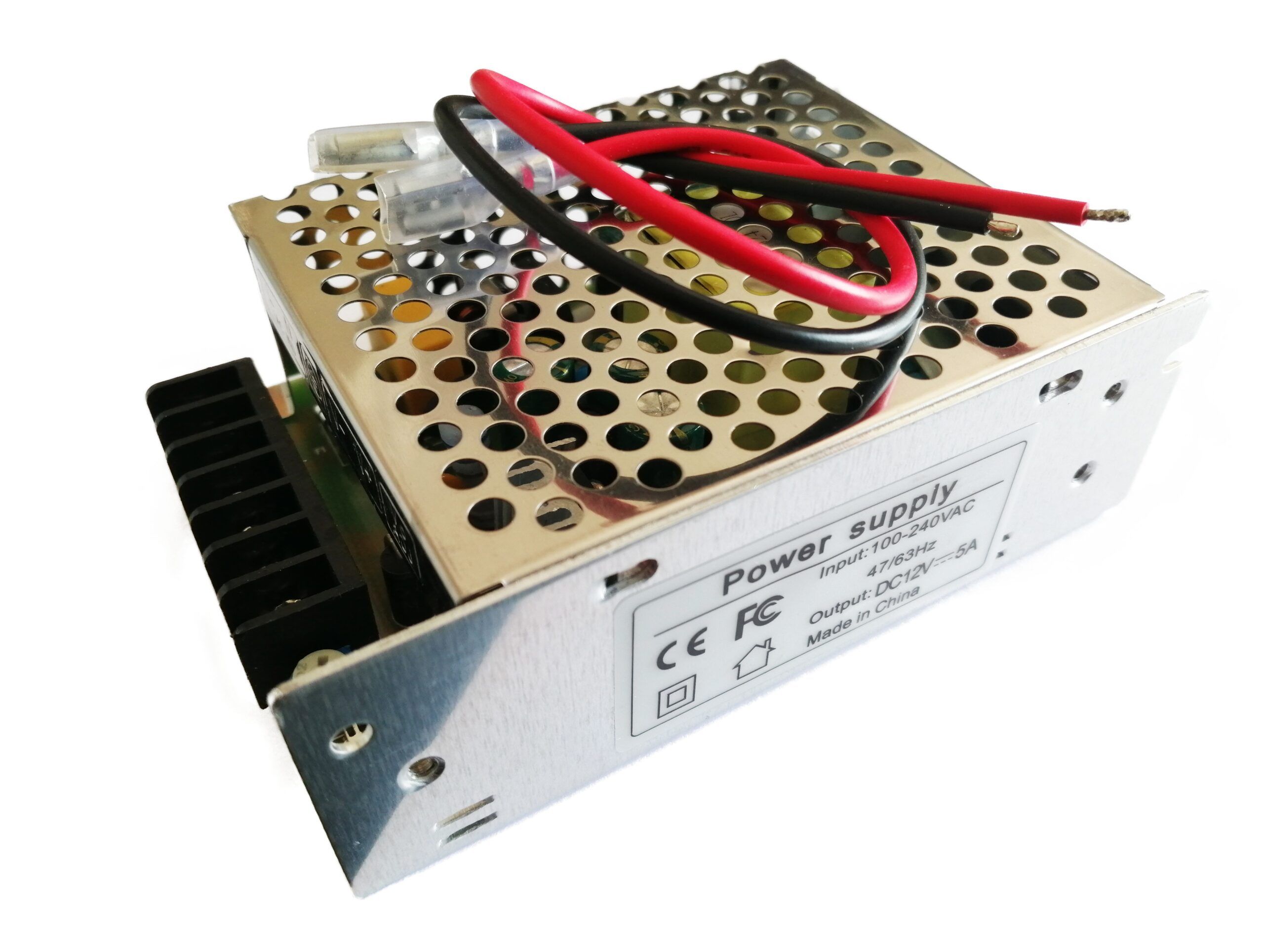 Fuente Con Cargador Batería 12 Vdc 2.0 A Dlux