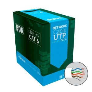Cable UTP CAT6 AWG 100% Cobre 305mts