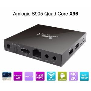 Smart Tv Box X96 4k 2gb Ram,16gb Rom / Netflix / Kodi, Android 6