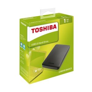 TOSHIBA CANVIO BASICS 1TB 3.0 NEGRO 2.5" EXTERNO