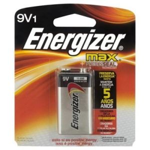 Batería alcalina 9 Volt Energizer