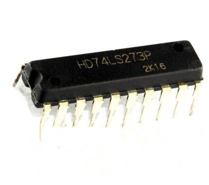 Lote 3 Unidades HD74LS273P Flip Flop Tipo D(x8), 5V, 30MHz, DIP20