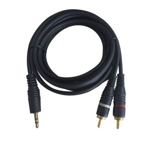 Cable de audio plug 3,5mm a 2 RCA 10 metros