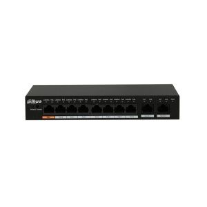 Switch PoE 8 Puertos DAHUA - 96W total Hi-PoE Dahua