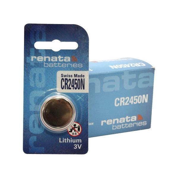 Pila botón litio RENATA ORIGINAL 3V 540mAh. Pack 2 unidades