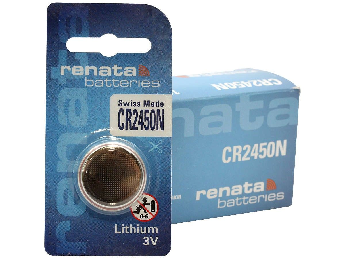 Pila botón litio RENATA ORIGINAL 3V 540mAh. Pack 2 unidades