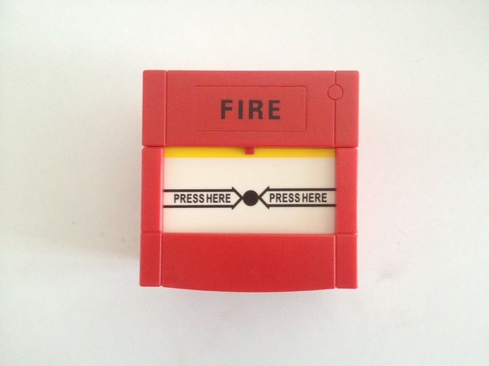 Pulsador Inalámbrico Incendio, Emergencia , Reseteable.
