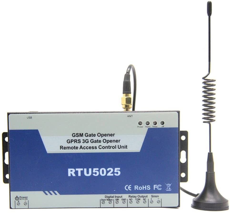 Controlador GSM 3G Control Remoto Celular 1000 usuarios.
