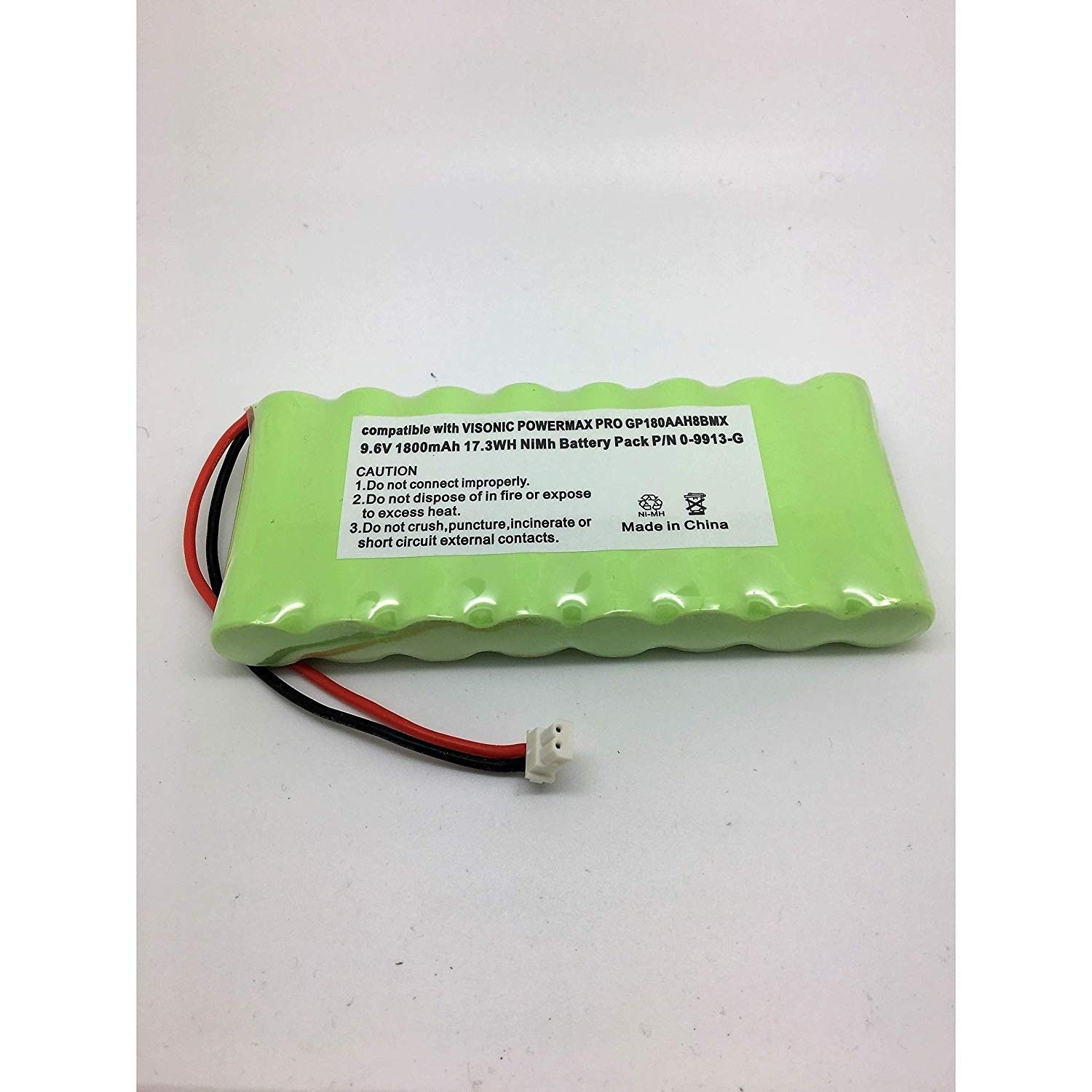 Batería Panel de control de alarma Visonic PowerMax Pro 9,6V 1800mAh