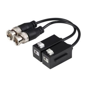 Balun pasivo HDCVI 4K (1 balun con Cable 1 balun sin cable) Dahua.