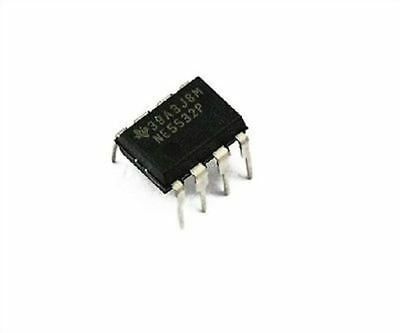 NE5532P Op Amps, 10MHz, 30 V, 8-Pin PDIP