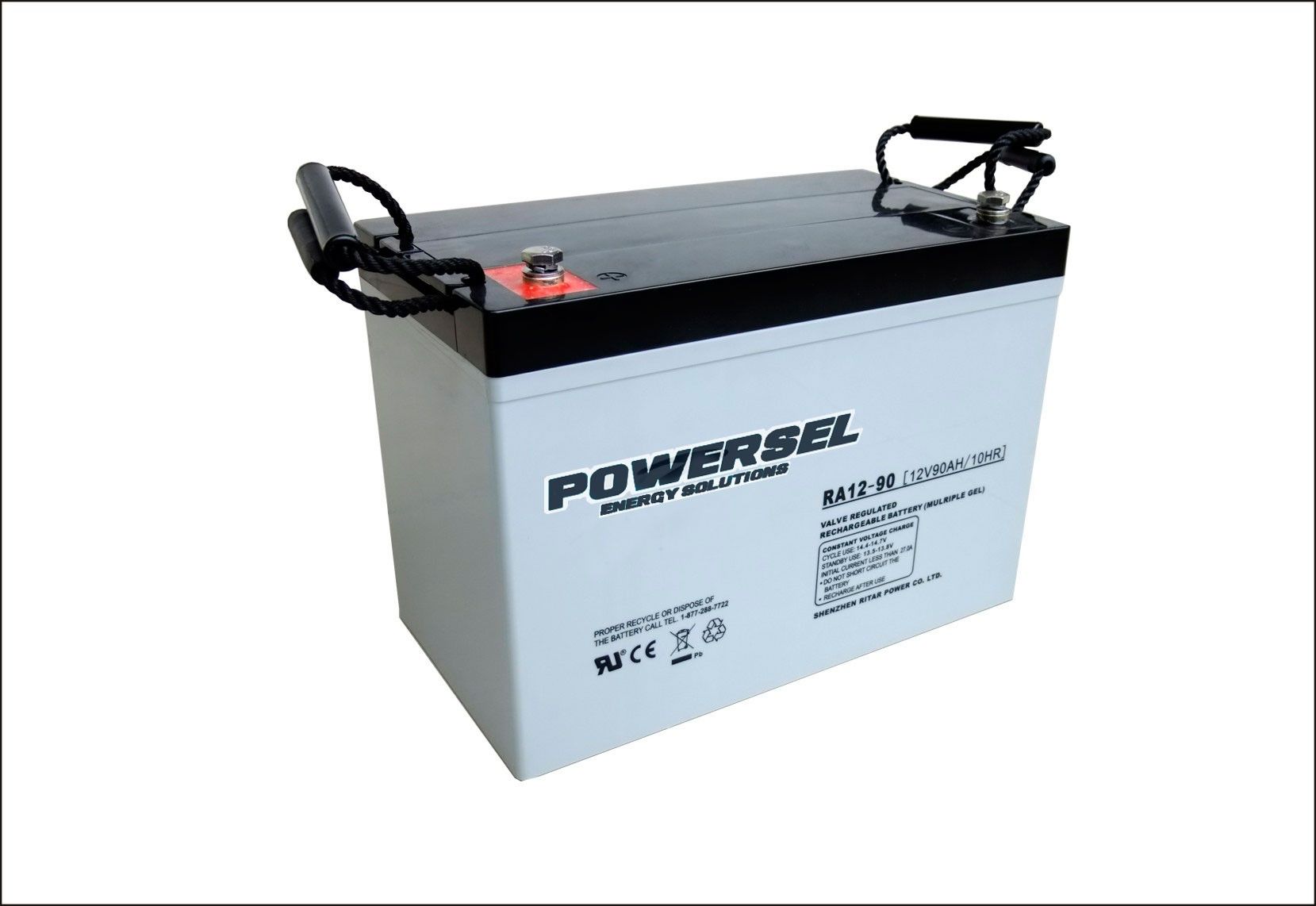 BATERIA POWERSEL 12 V 100 AH, ciclo profundo