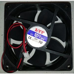 Ventilador 12 V,0.25A,92X92X25mm. Soldadoras Indura