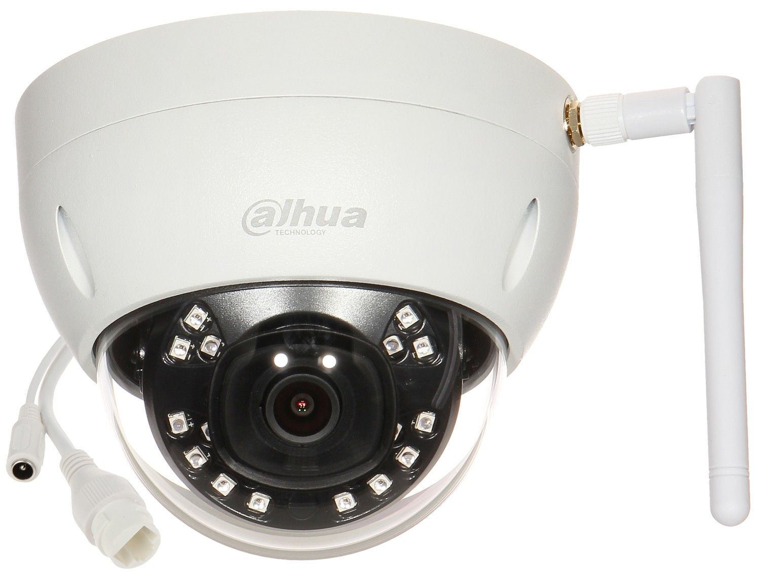Cámara domo IP 2MP 2.8MM IR30 WIFI slot micro sd IP67 IK10.Dahua