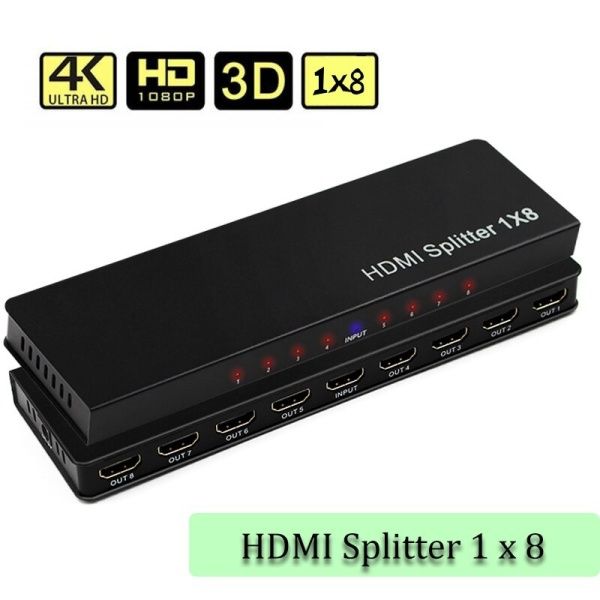 Splitter De 1 Entrada / 2 salidas / 1080 / HDMI