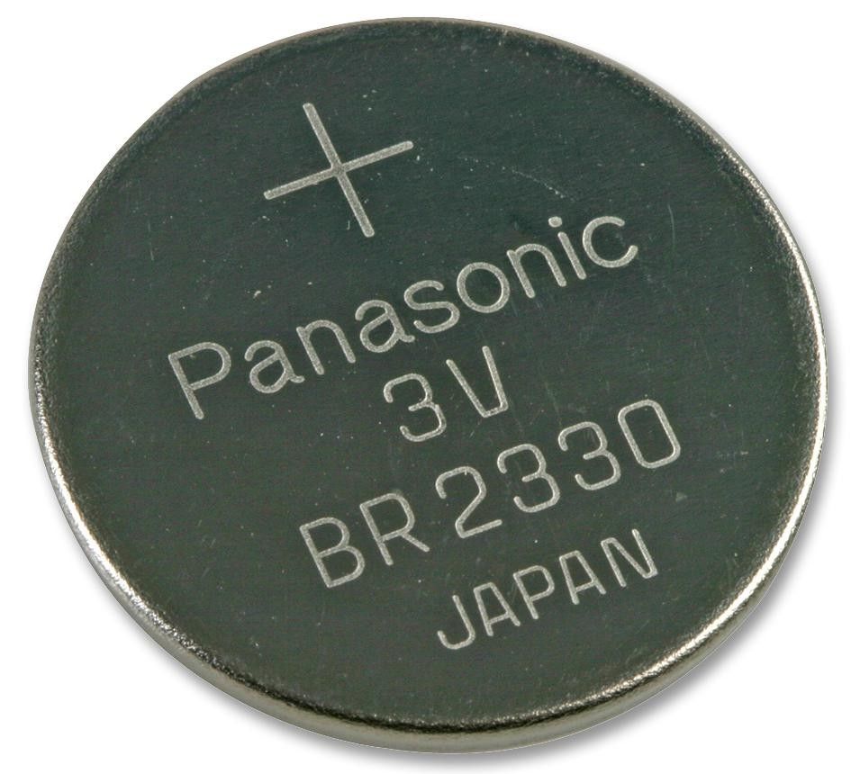 BR2330 Pila botón Litio alta temperatura original. Panasonic