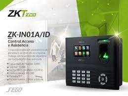 Control de acceso y asistencia biométrico, huella dactilar. ZKteco