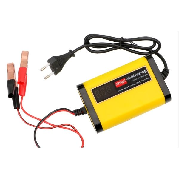 Cargador baterías de GEL/AGM/Plomo acido.12V/2A,.Inteligente.