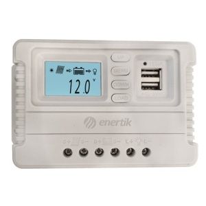 Controlador de carga Solar PWM 20A 12 V 24 V