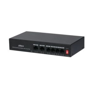 Switch PoE 4 Puertos DAHUA - 36W total Dahua