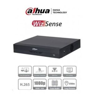 XVR 4 CH WizSense/SMD HDCVI+2IP 1HDD H.265+, in/out alarma.Dahua