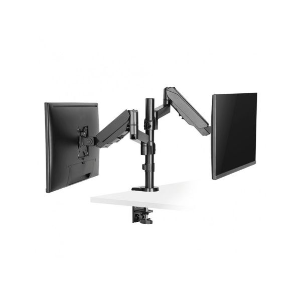 SOPORTE BRAZO DOBLE VERTICAL 17-32 VESA 75X75 100X100 9KGS. TILT DINON