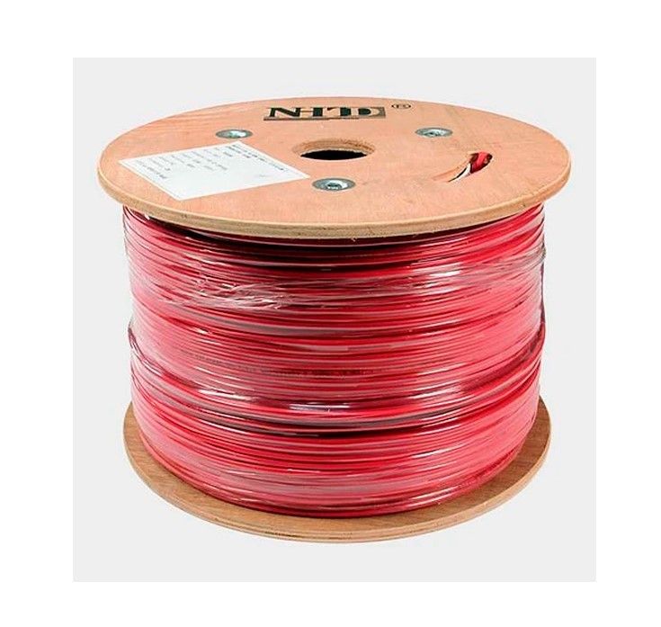 Cable Incendio 2x18 AWG Unifilar FPLR NHTD 305m. Sin pantalla