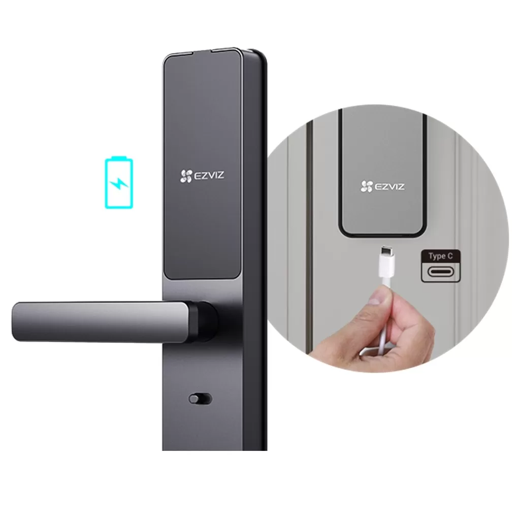 EZVIZ – CERRADURA INTELIGENTE CON HUELLA DIGITAL Y WIFI